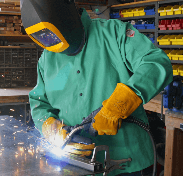 Revco Black Stallion Premium Pigskin & Cowhide MIG Glove #BM88